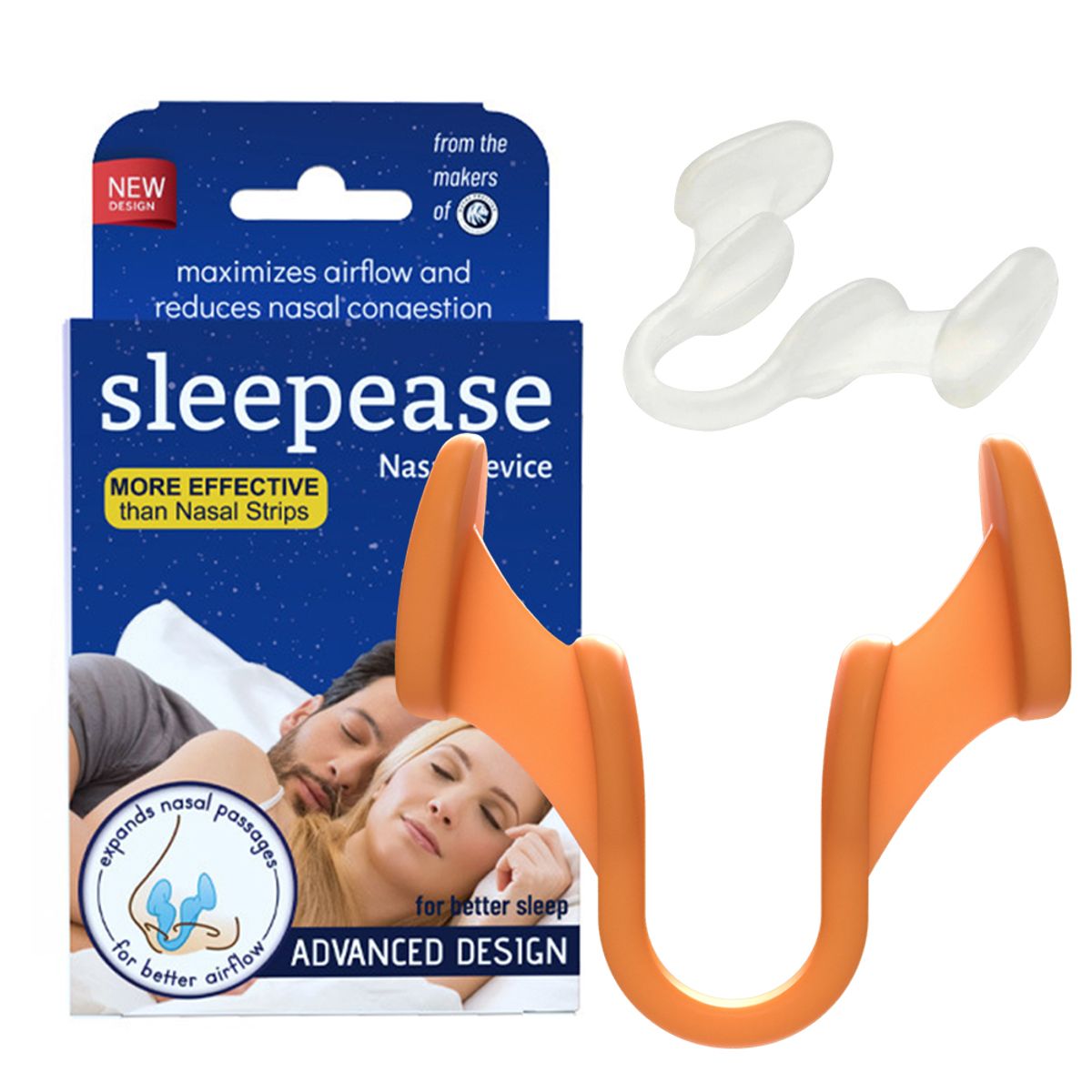 GENERICO - Dilatador Nasal Antironquidos - Clip Respira Mejor