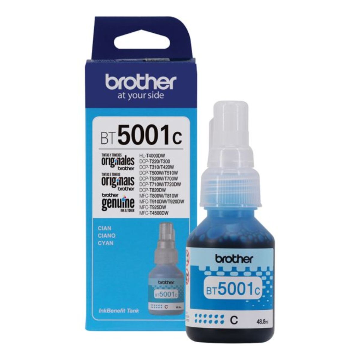 BROTHER - Tinta Brother Color Cian BT5001C Original