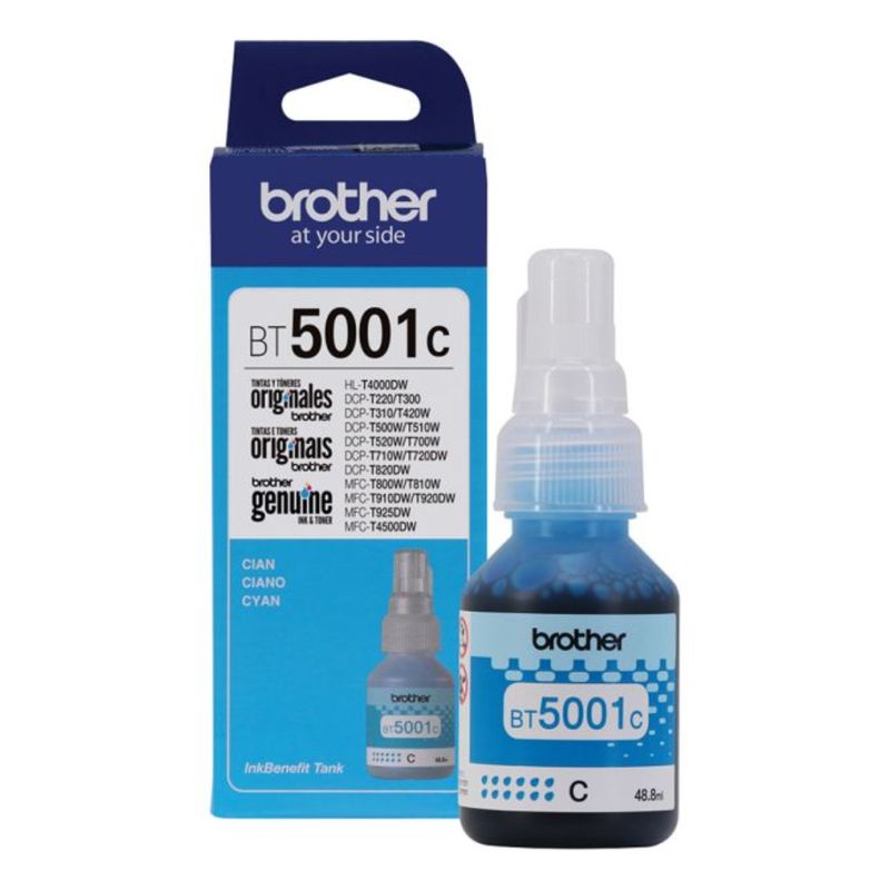 BROTHER - Tinta Brother Color Cian BT5001C Original