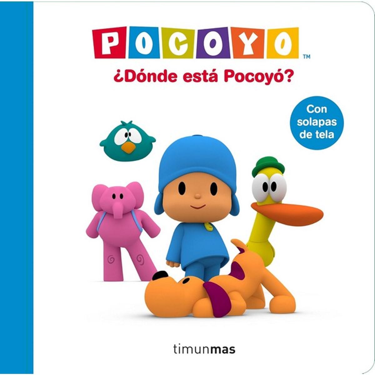 GENERICO - ¿DONDE ESTA POCOYO CON SOLAPAS DE FIELTRO