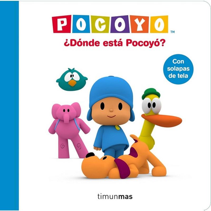 GENERICO - ¿DONDE ESTA POCOYO CON SOLAPAS DE FIELTRO