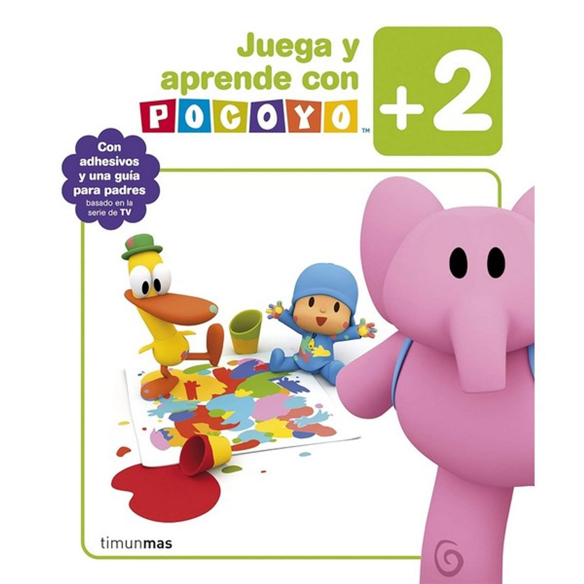 GENERICO - Libro JUEGA Y APRENDE CON POCOYO +2