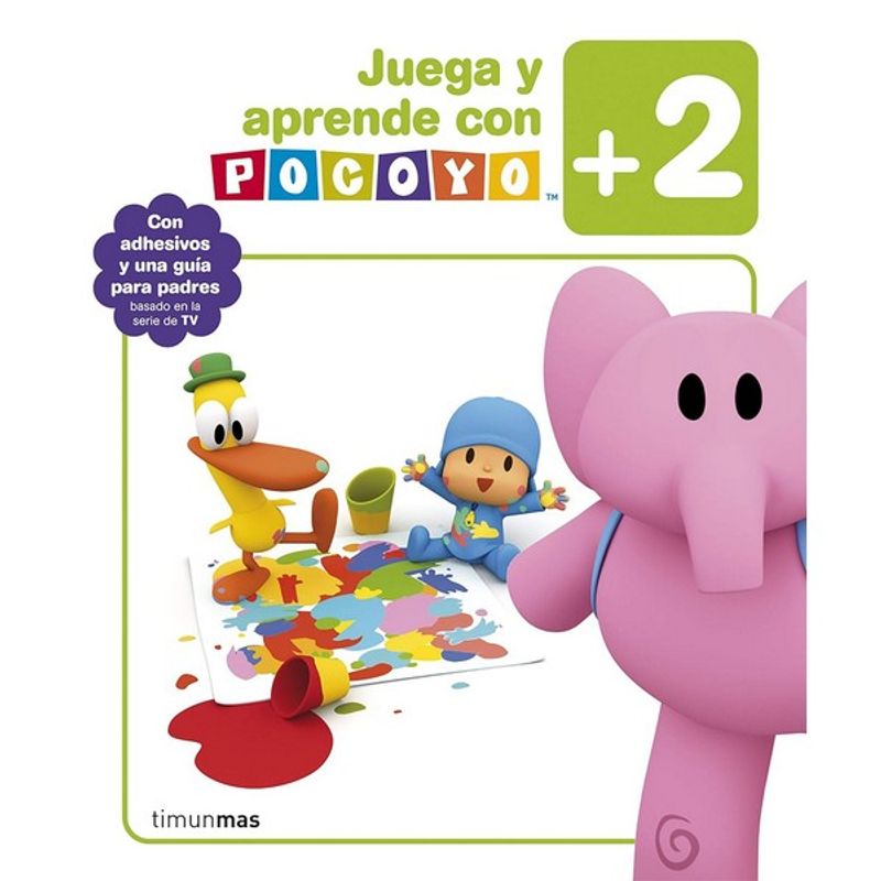 GENERICO - Libro JUEGA Y APRENDE CON POCOYO +2