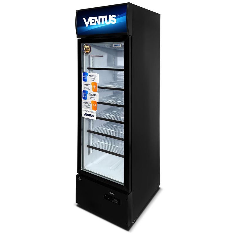 VENTUS - Ventus Visicooler LG-320TC 1 puerta vidrio 292lts