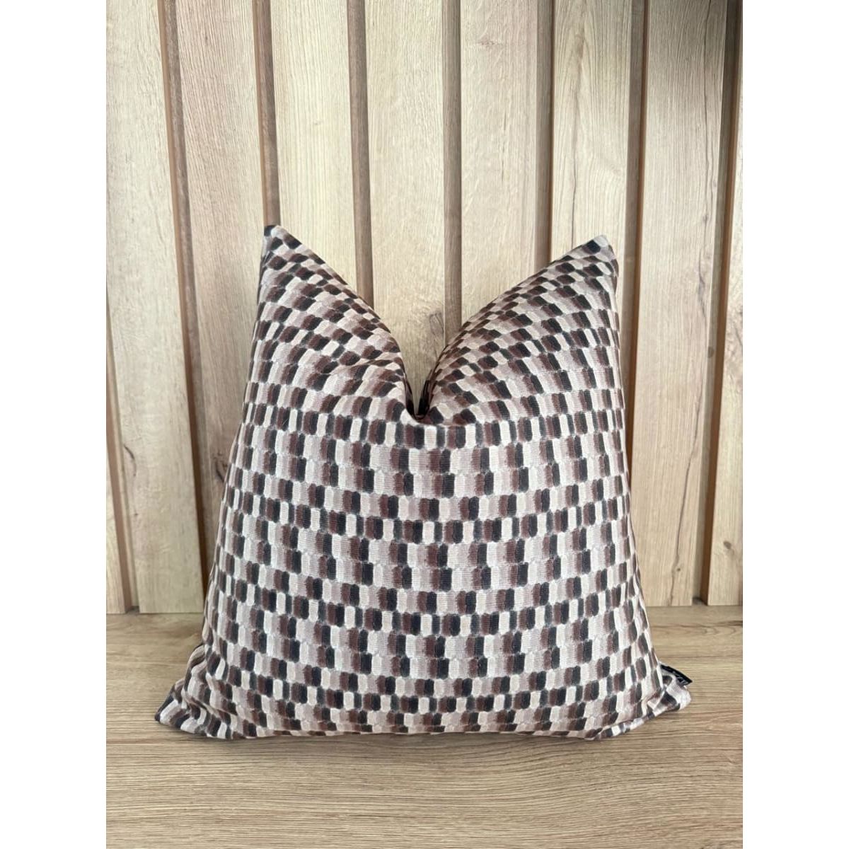 MAP DESIGN HOME - Funda de Cojin Bosque Marron 45x45cm