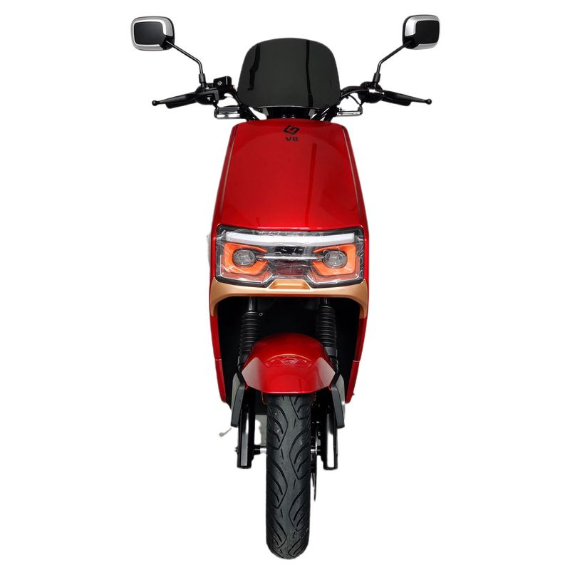GREENLINE - Moto Electrica GREENLINE Modelo V8 ROJO