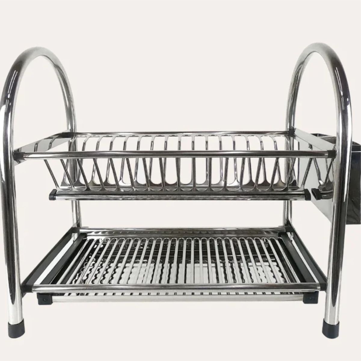 FINEZZA - Escurridor de platos acero inoxidable FZ-8051-R