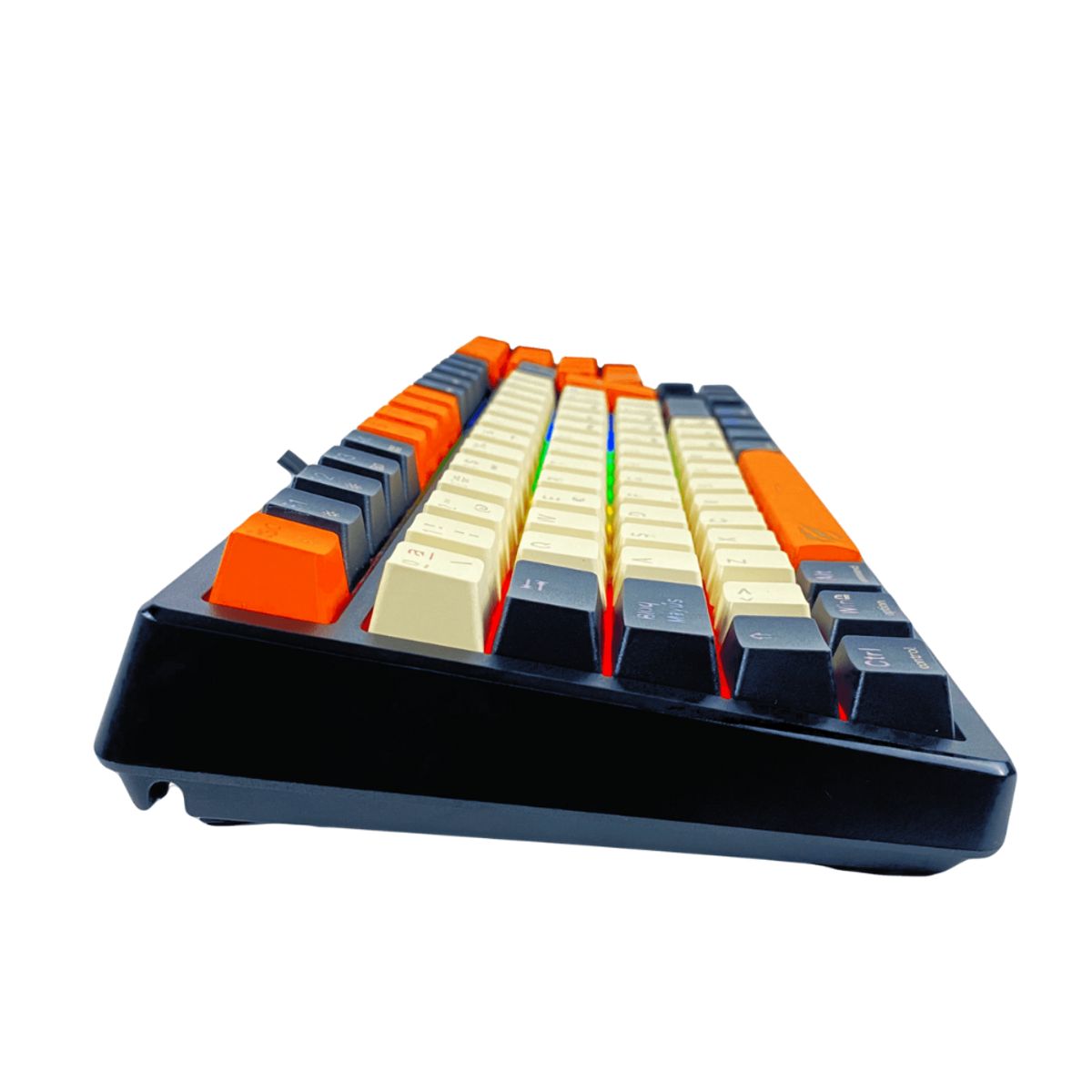 HAVIT - TECLADO HAVIT GAMENOTE KB512L-SP MECANICO SWITCH RED LED-RG