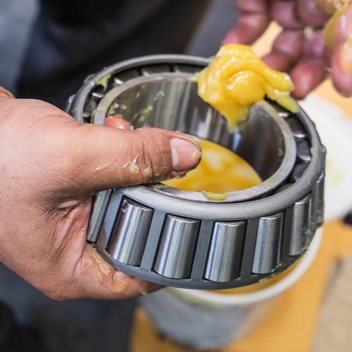 ABRO - ABRO Grasa Multipropósito de Litio #2 Ámbar LG-857 - 16 Oz