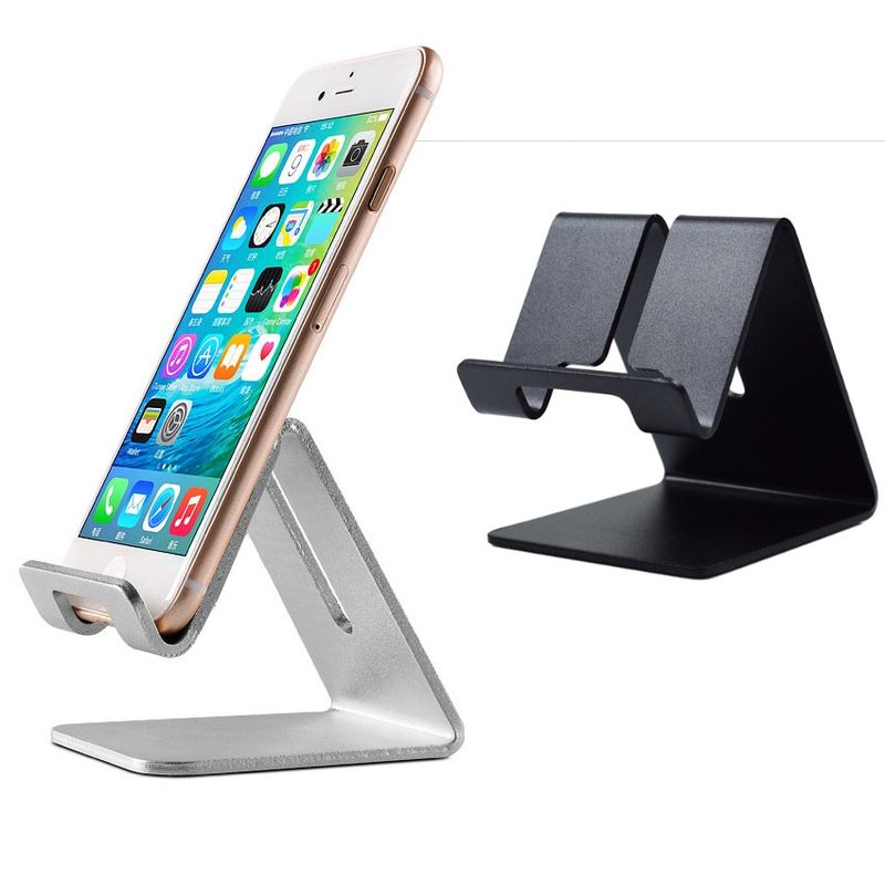 GENERICO - Soporte universar de telefono celular escritorio metal iphone huawei