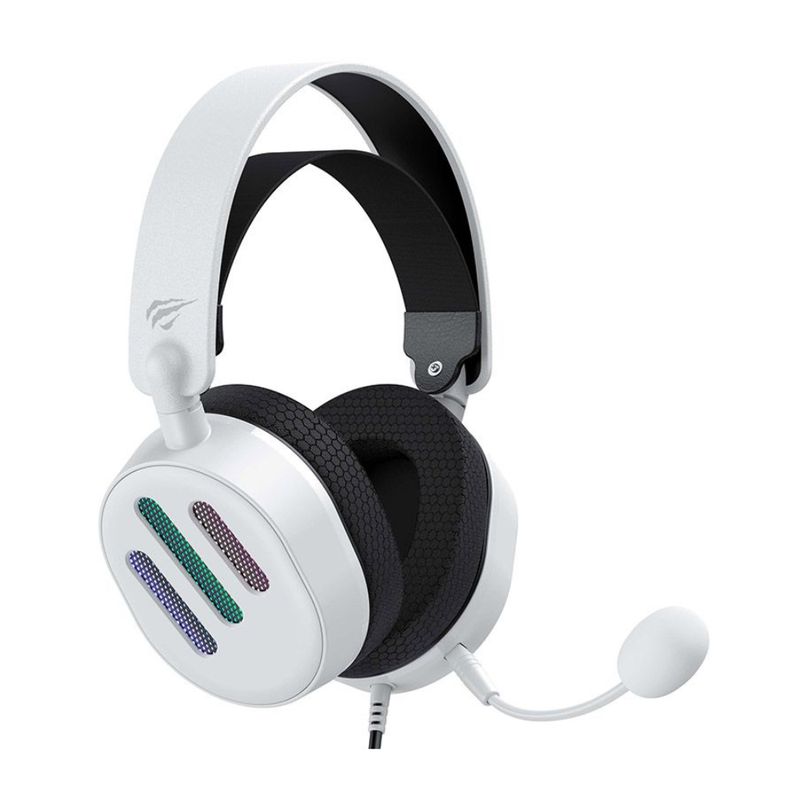 HAVIT - AUDIFONO HAVIT GAMENOTE H2038U USB 71 BLANCO RGB