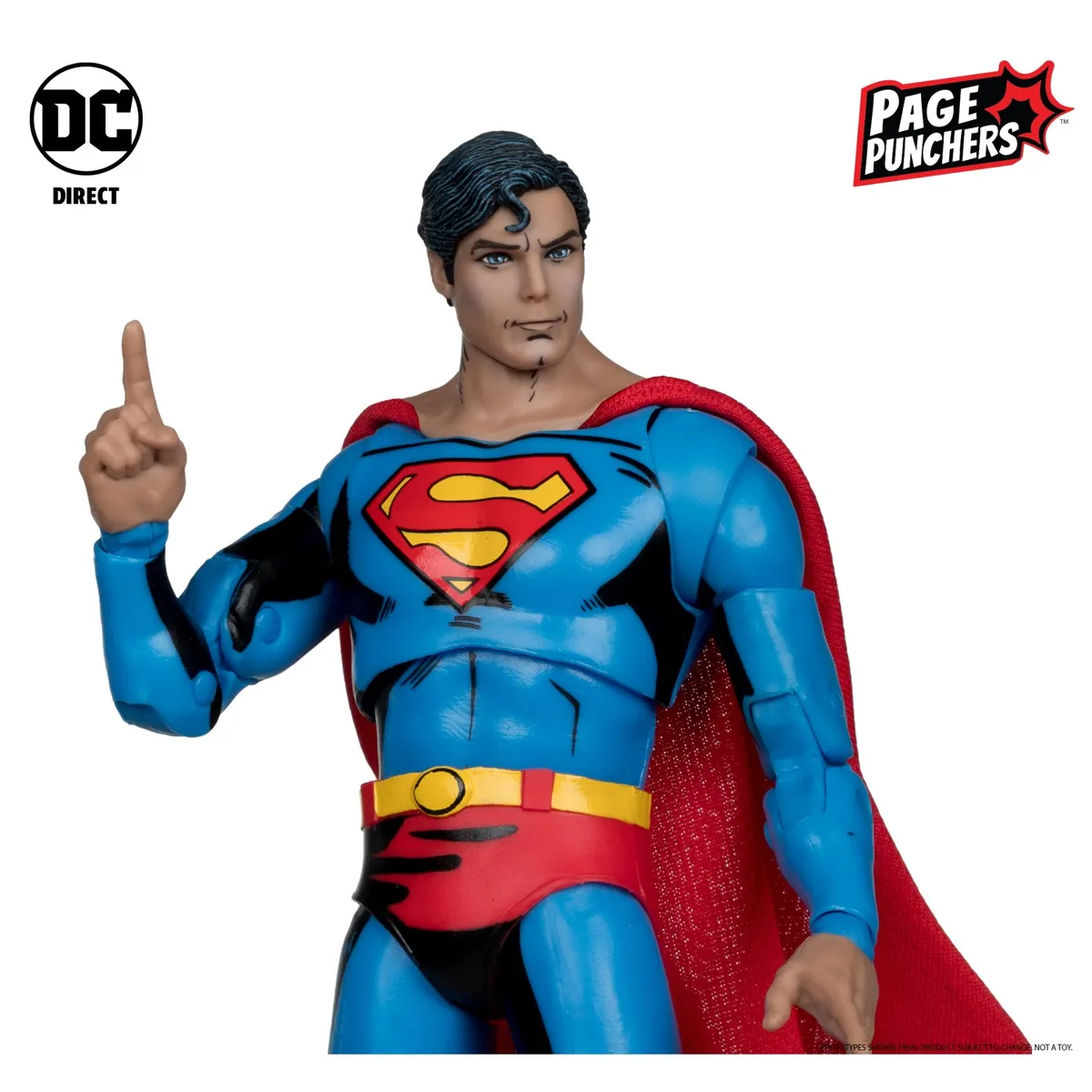 MCFARLANE TOYS - Superman 1978 Incluye Comic DC Page Punchers Mcfarlane