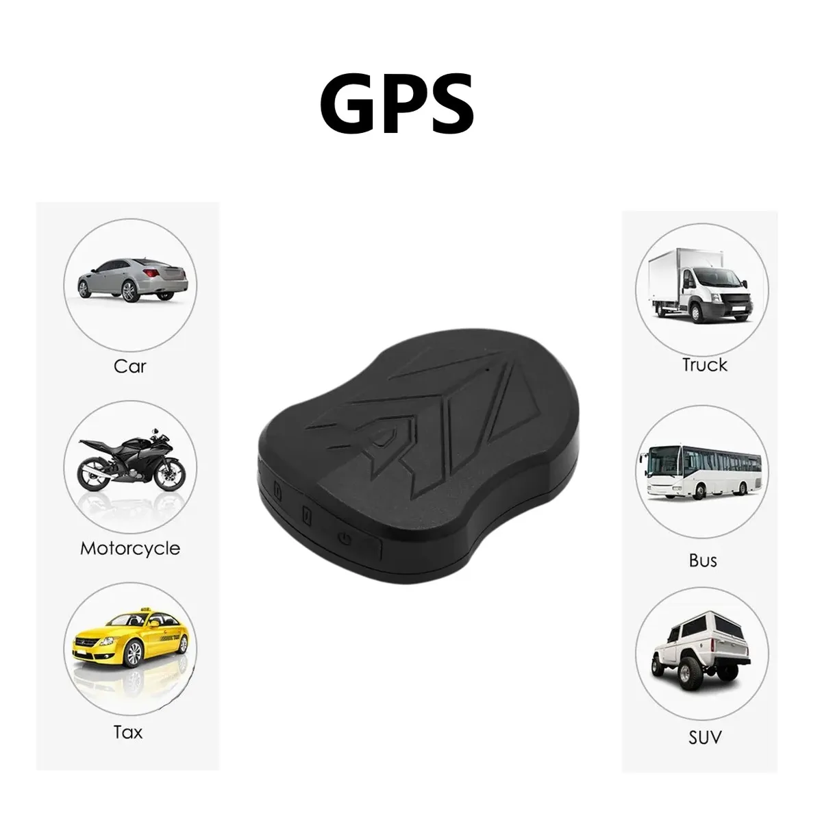 GENERICO - Potente GPS Rastreador Tracker 915L 4G con Batería de 10000mhA