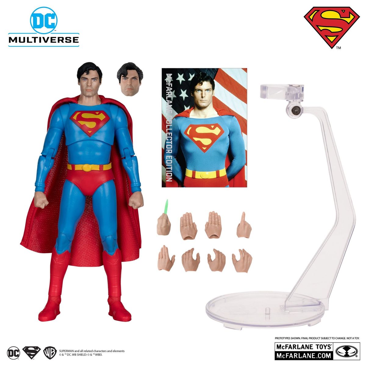 MCFARLANE TOYS - Superman The Movie 1978 Christopher Reeve Mcfarlane