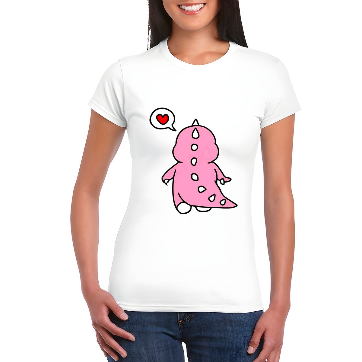 GENERICO - Polo Pareja  "Dino Amor"