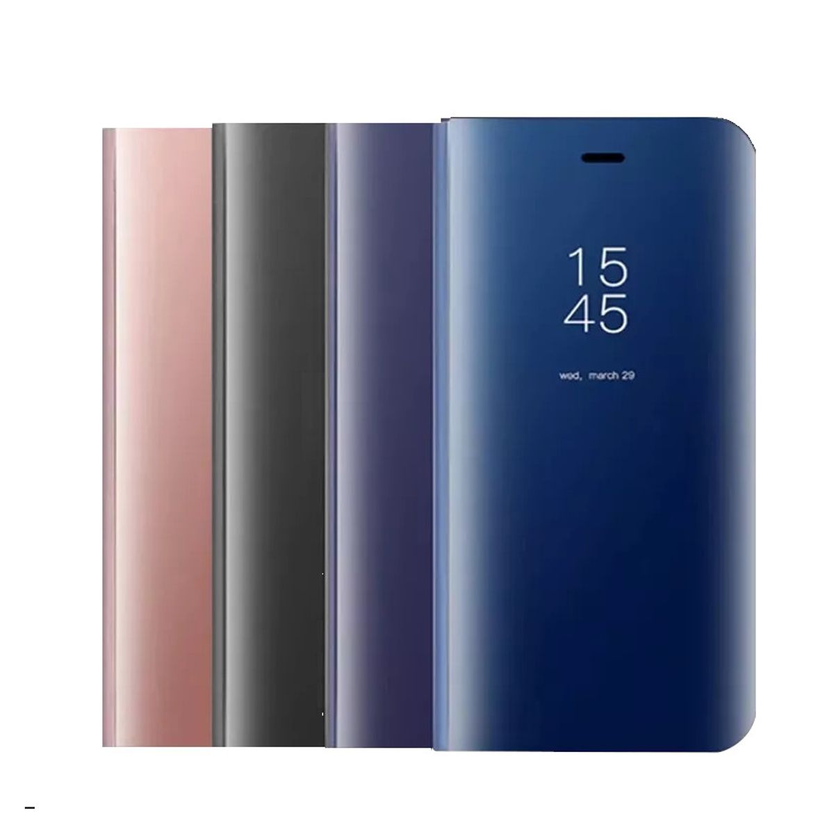 GENERICO - Funda Case Stand Flip Cover Huawei Mate 20 lite Rosa