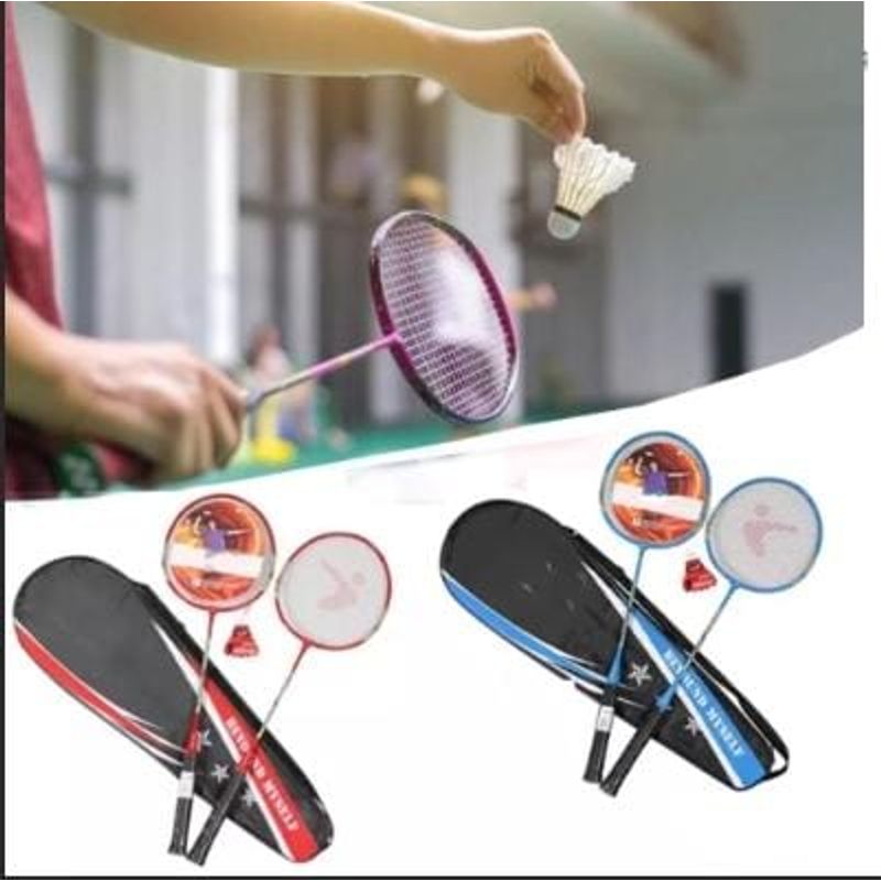 GENERICO - Raqueta de Bádminton de Aleación de Hierro 