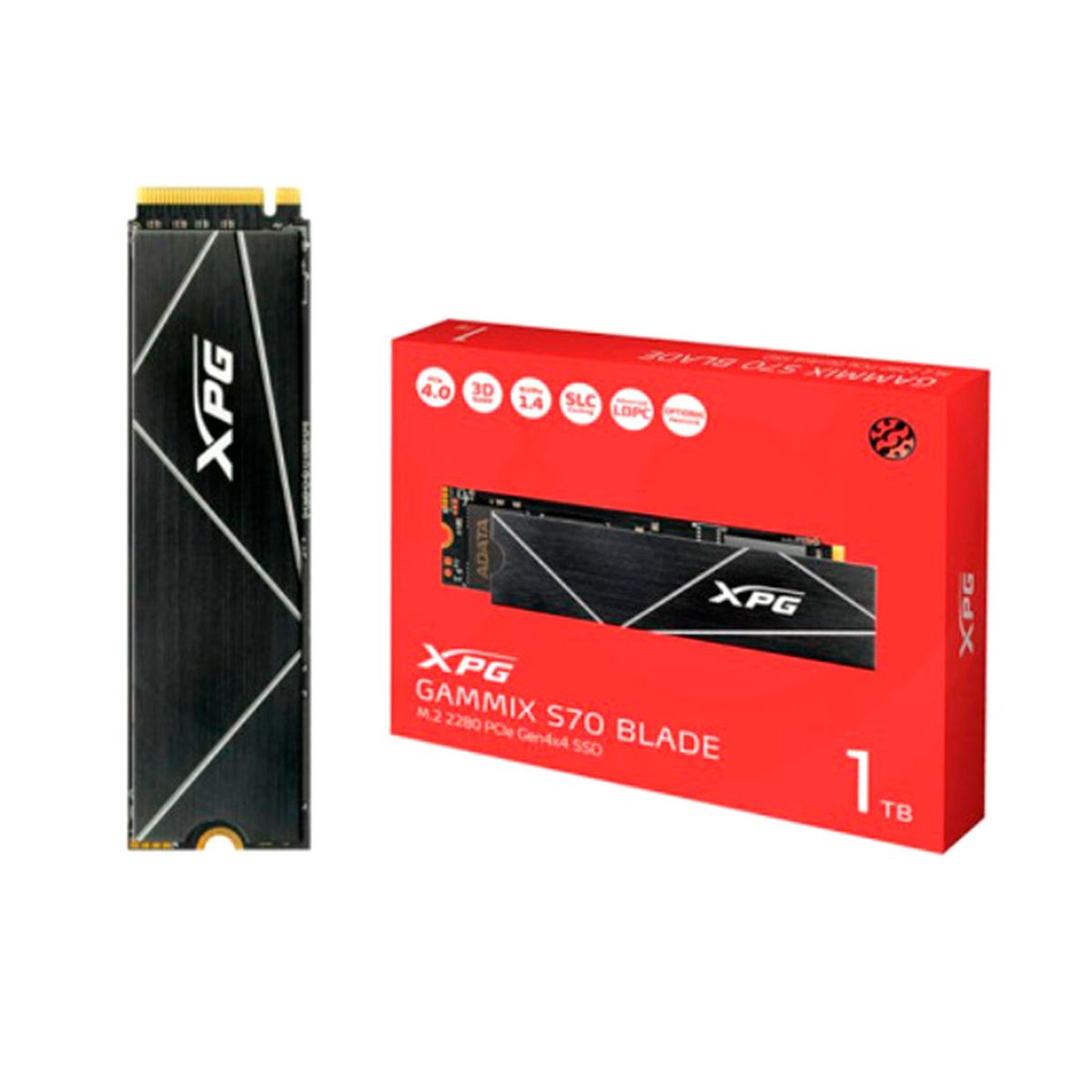 ADATA - UNIDAD DE ESTADO SÓLIDO XPG GAMMIX S70 PNAGAMMIXS70B-1T-CS