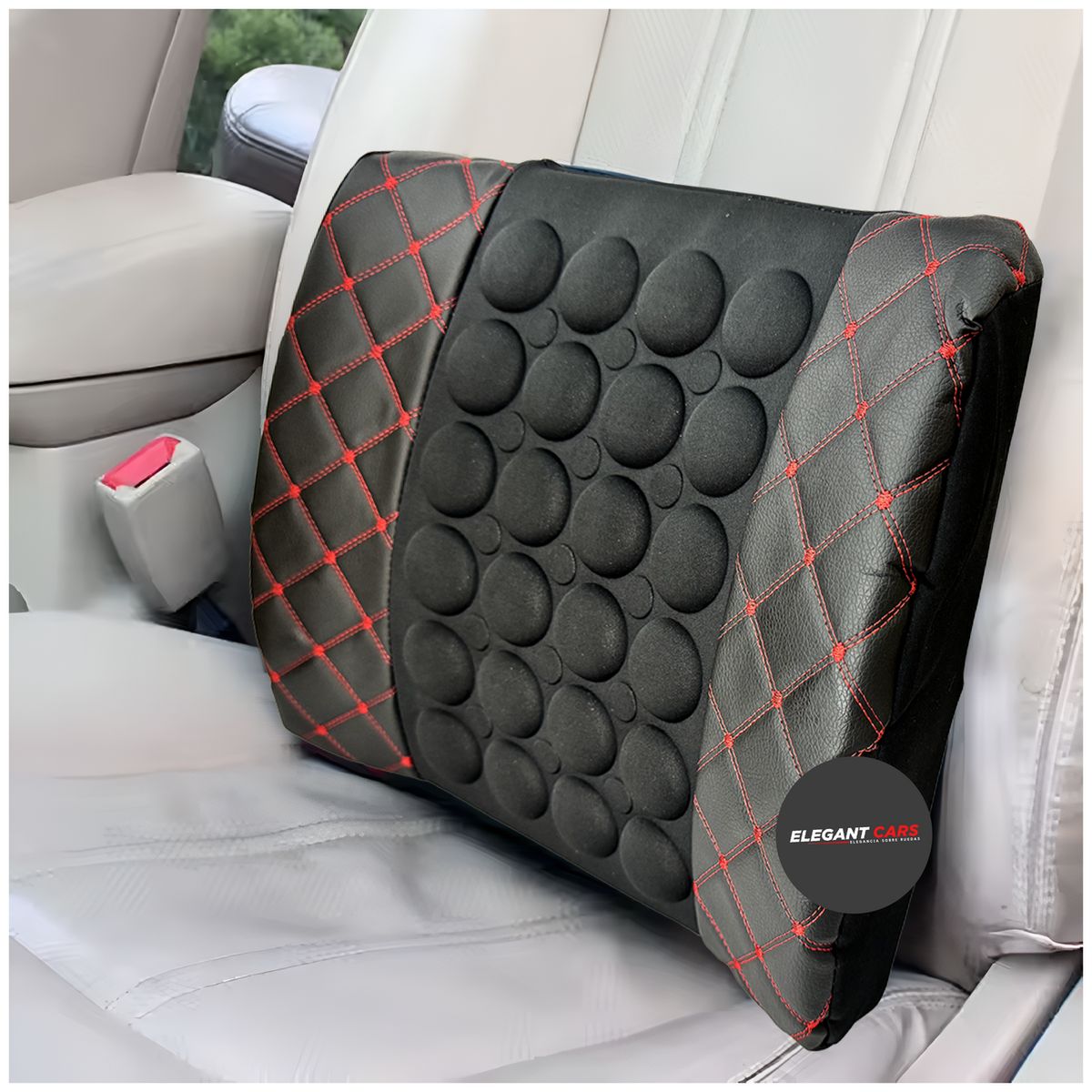 JET - Soporte Lumbar Masajeador 2 velocidades