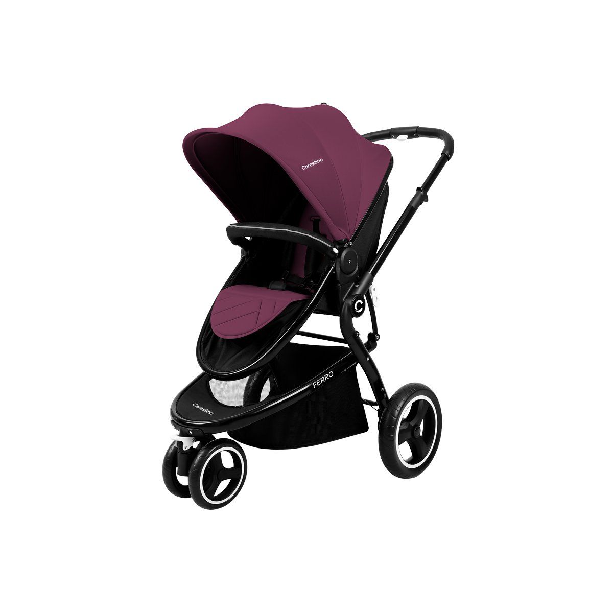 CARESTINO - Coche Carestino Ferro Mora con Huevito y Moisés