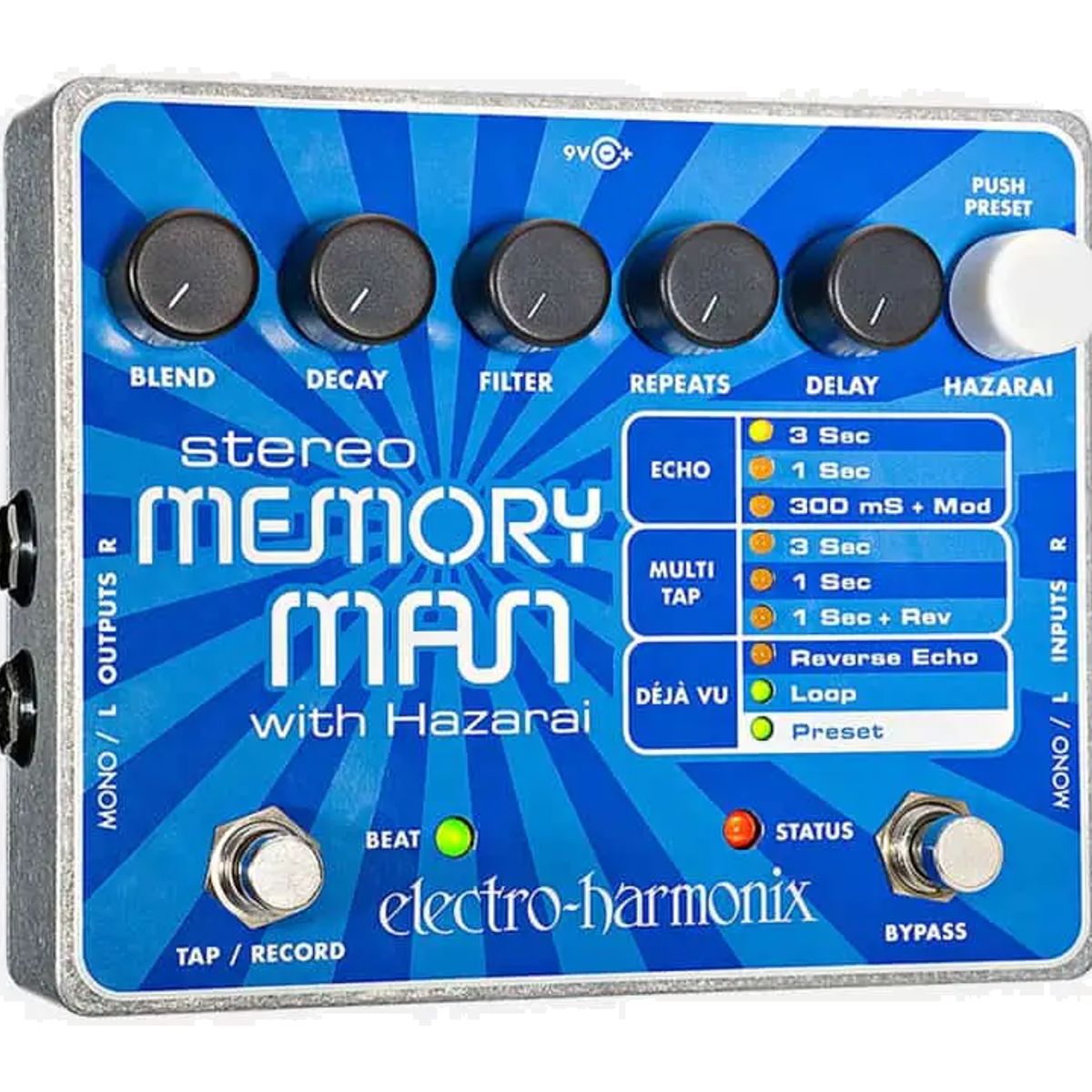 GENERICO - EHX Stereo Memory Man with Hazarai