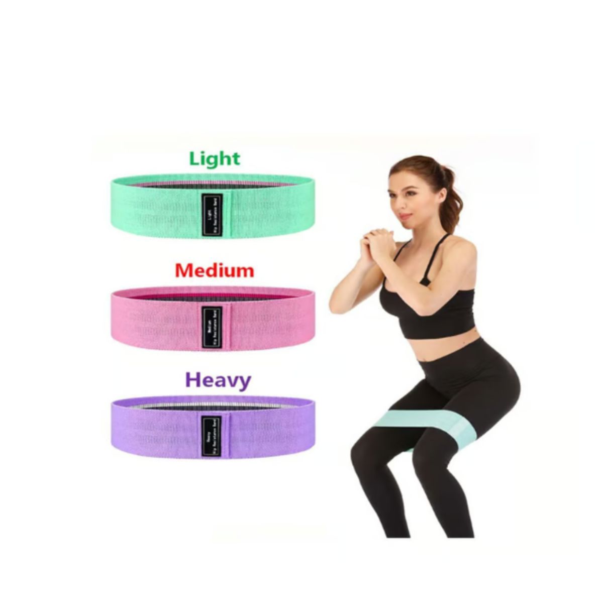 GENERICO - SET 3 BANDAS ELÁSTICAS