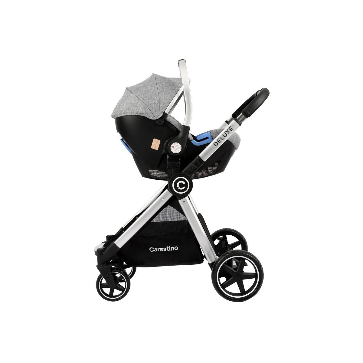 CARESTINO - Coche Deluxe V2 Gris