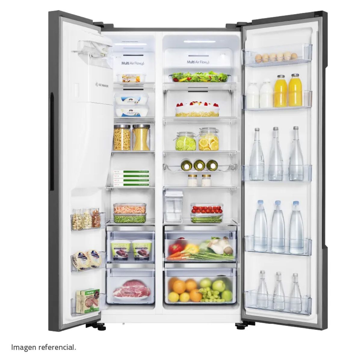 INDURAMA - Refrigerador Indurama Side by Side No Frost de 535L con Dispensador - RI-799DHN