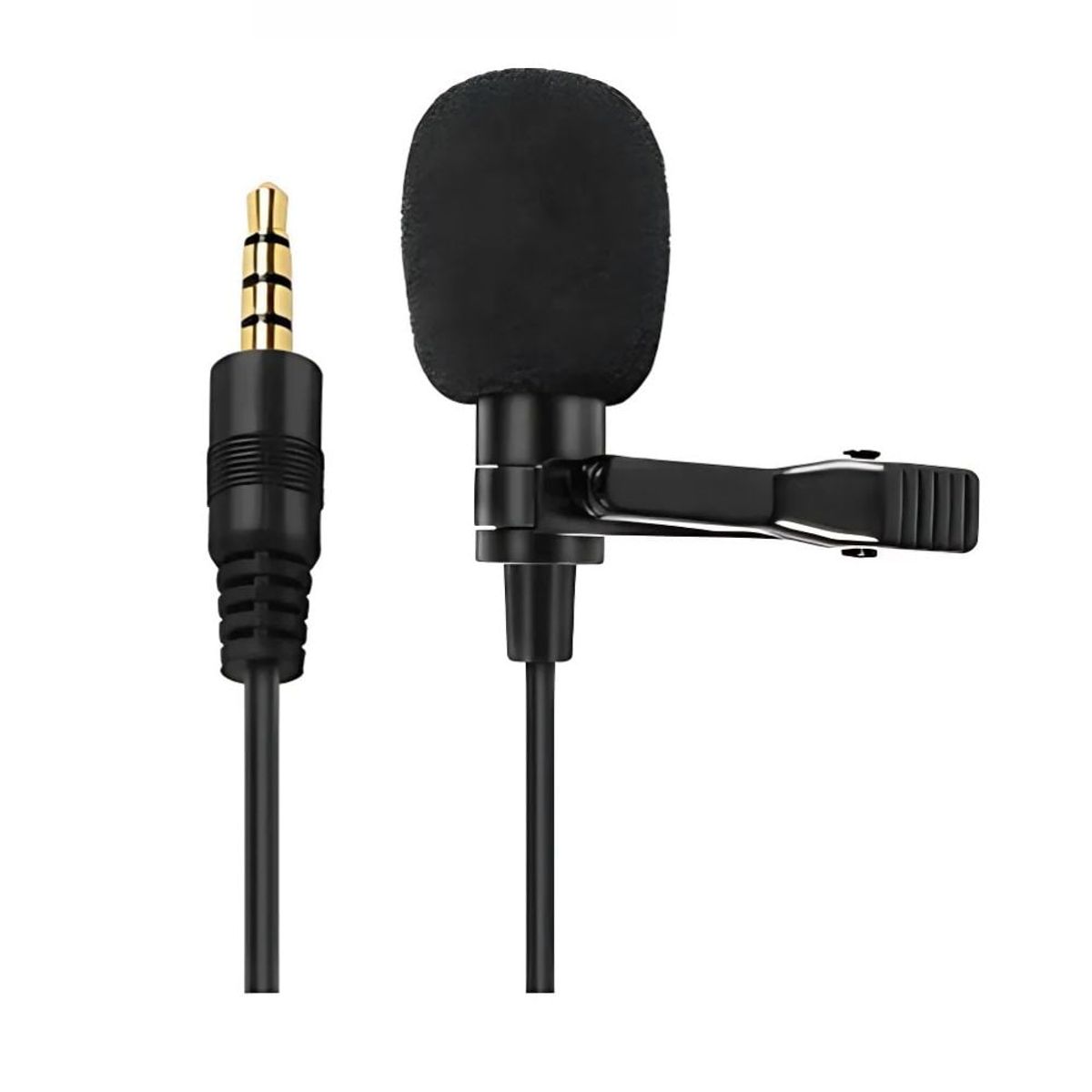 GENERICO - Microfono Solapero Entrevista Perchero Celular MKF01