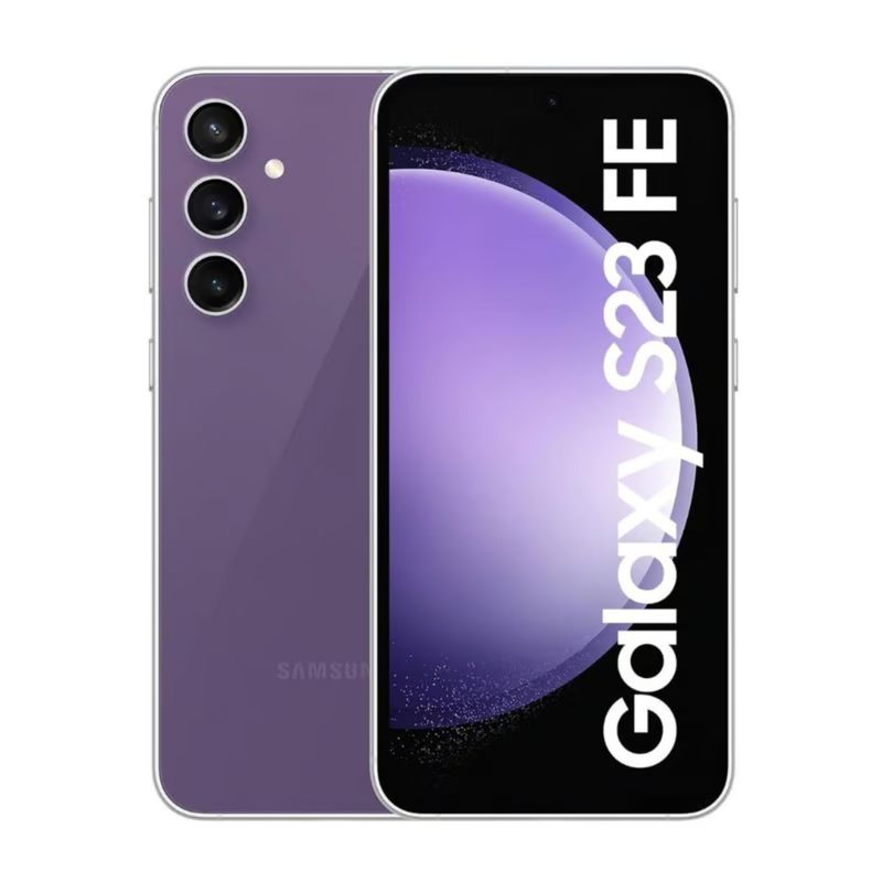 SAMSUNG - SAMSUNG GALAXY S23 FE 8GB RAM 128GB - PURPLE - OPEN BOX