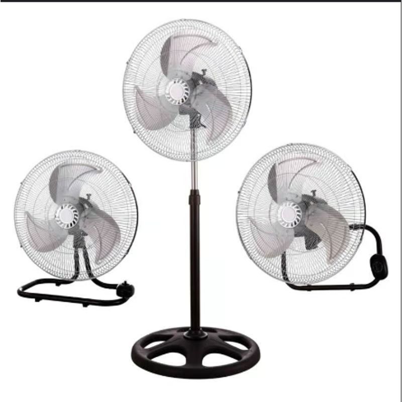 GENERICO - Ventilador  3 en 1 18" GAUSHO 18-3 W PACK X2
