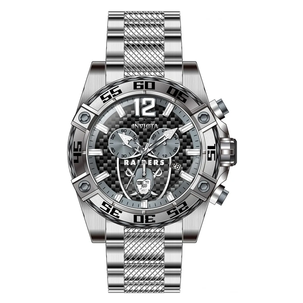 INVICTA - Reloj Invicta NFL Las Vegas Raiders 45415 Acero