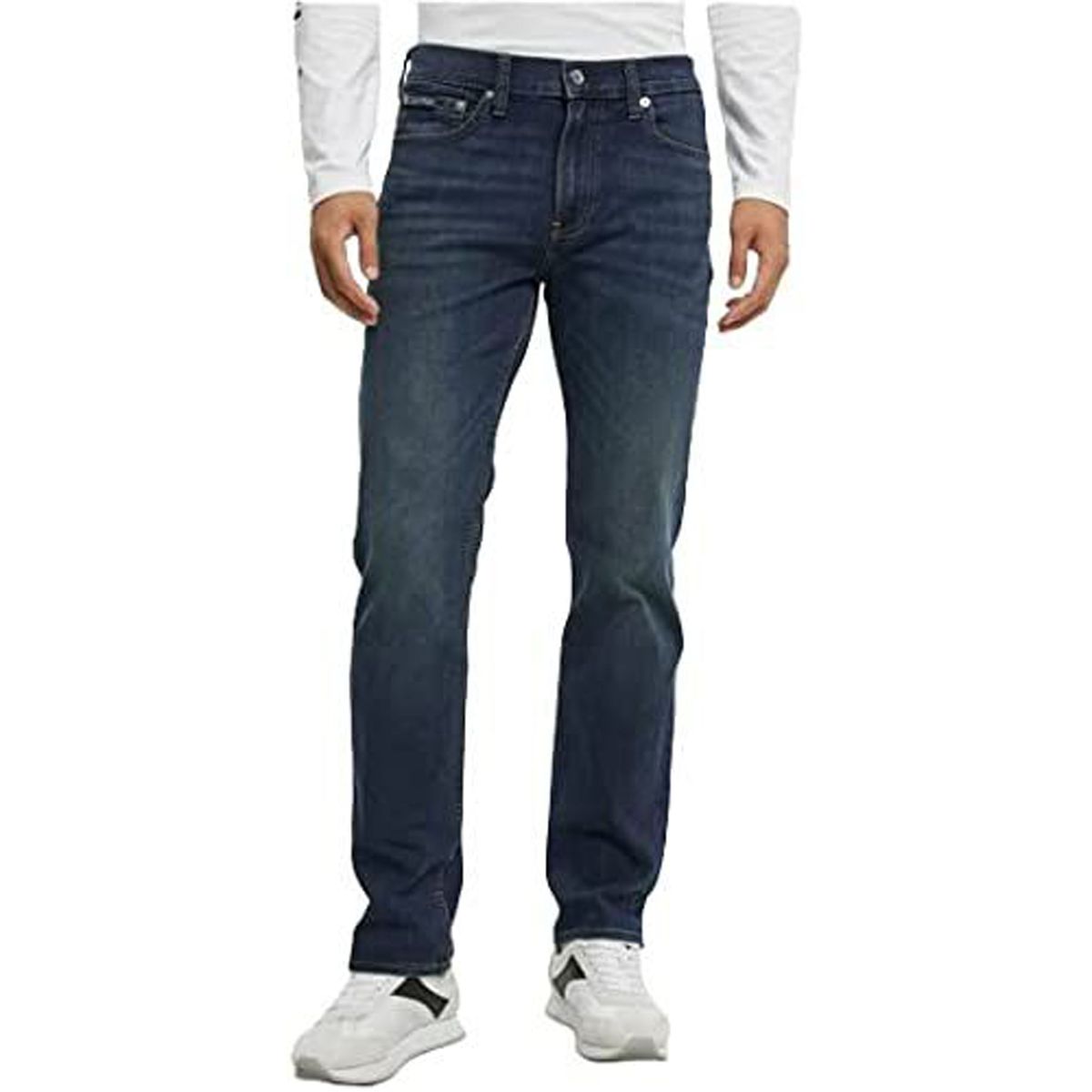 CALVIN KLEIN - JEAN STRAIGHT AVEDON DARK HI STRET