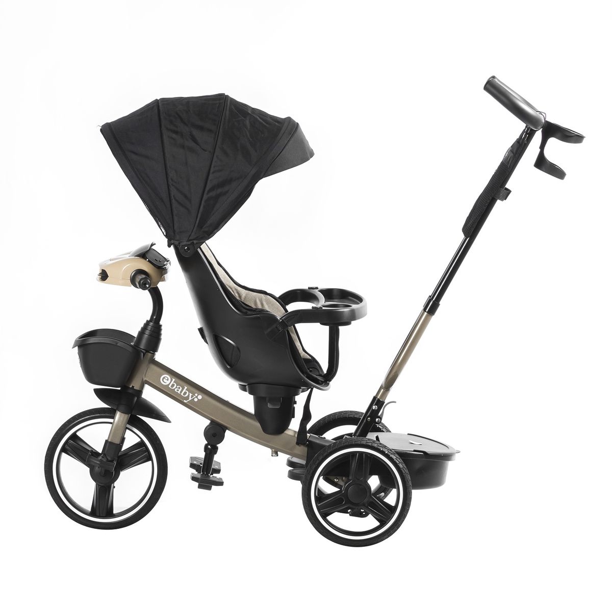 EBABY - Triciclo para Niños USB Venice negro
