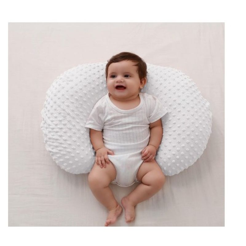 GENERICO - Almohada Y Posicionador De Lactancia Blanco