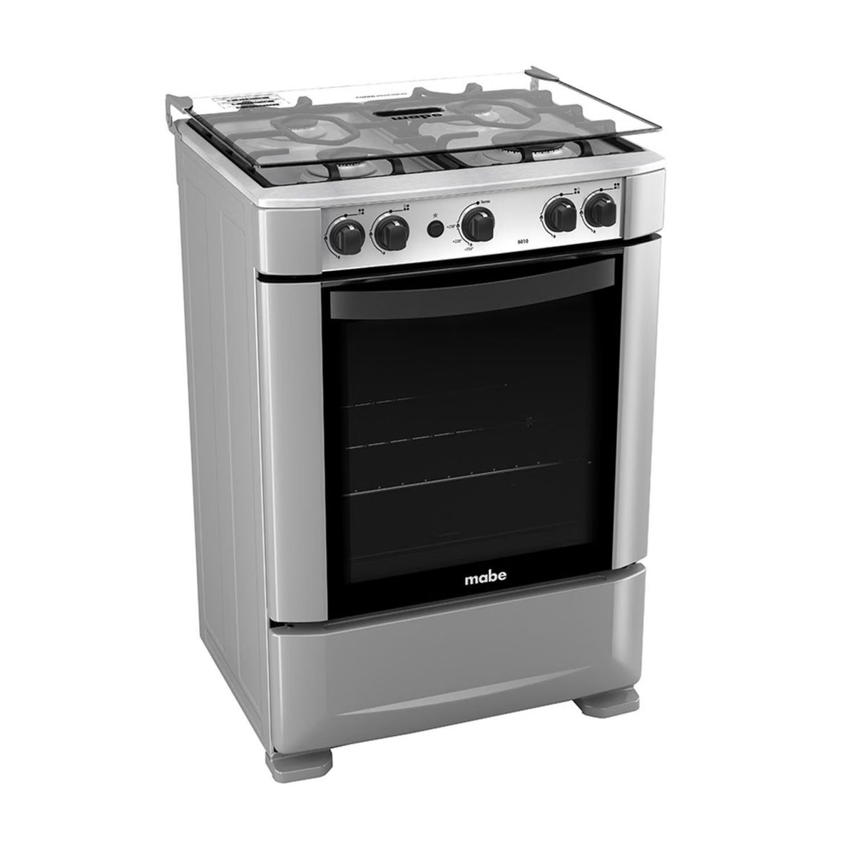 MABE - Cocina de Piso a Gas 60 cm Gris Mabe - CMP6010FG0