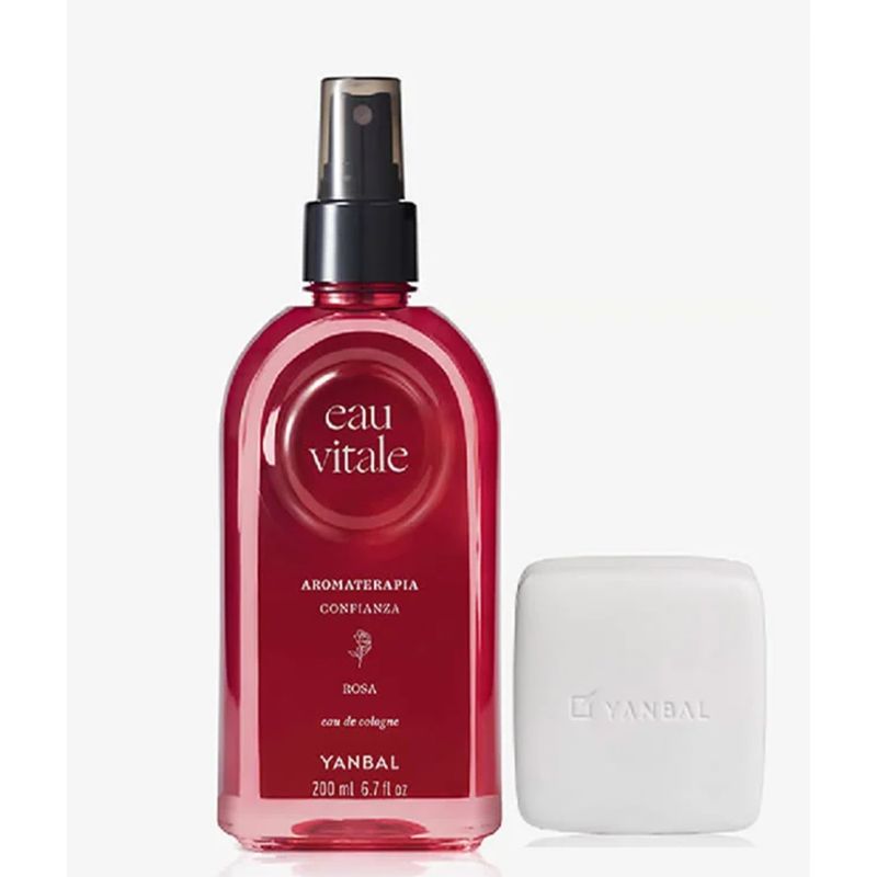 YANBAL - Eau Vitale Colonia + Jabón Rosa yanbal