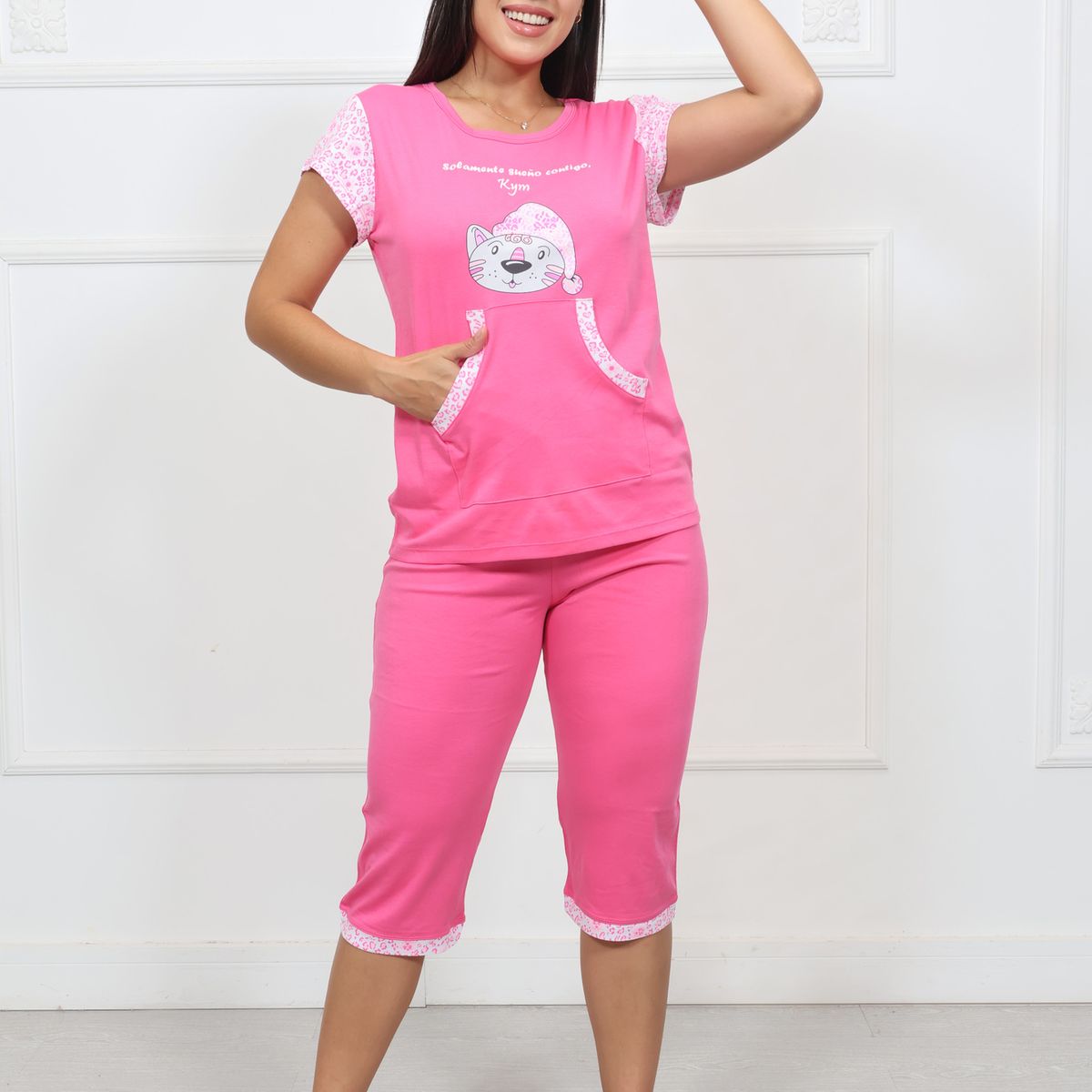 KYM MULTIUSOS - Pijama Algodón Mujer