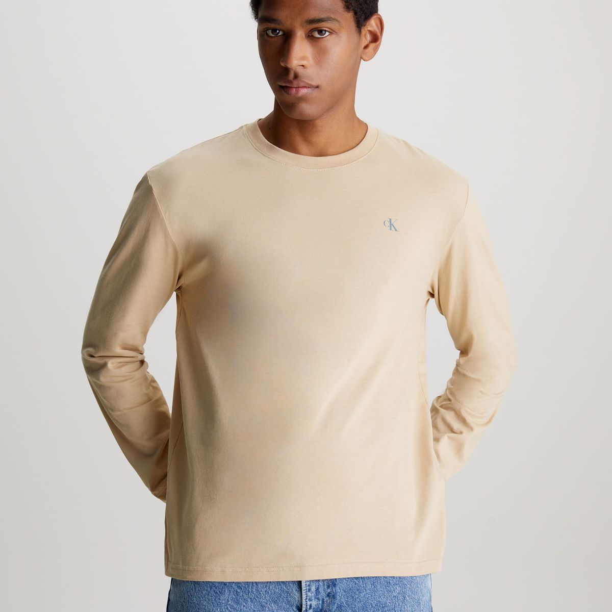 CALVIN KLEIN - CAMISETA INSTITUTIONAL LS GRAPHIC TEE