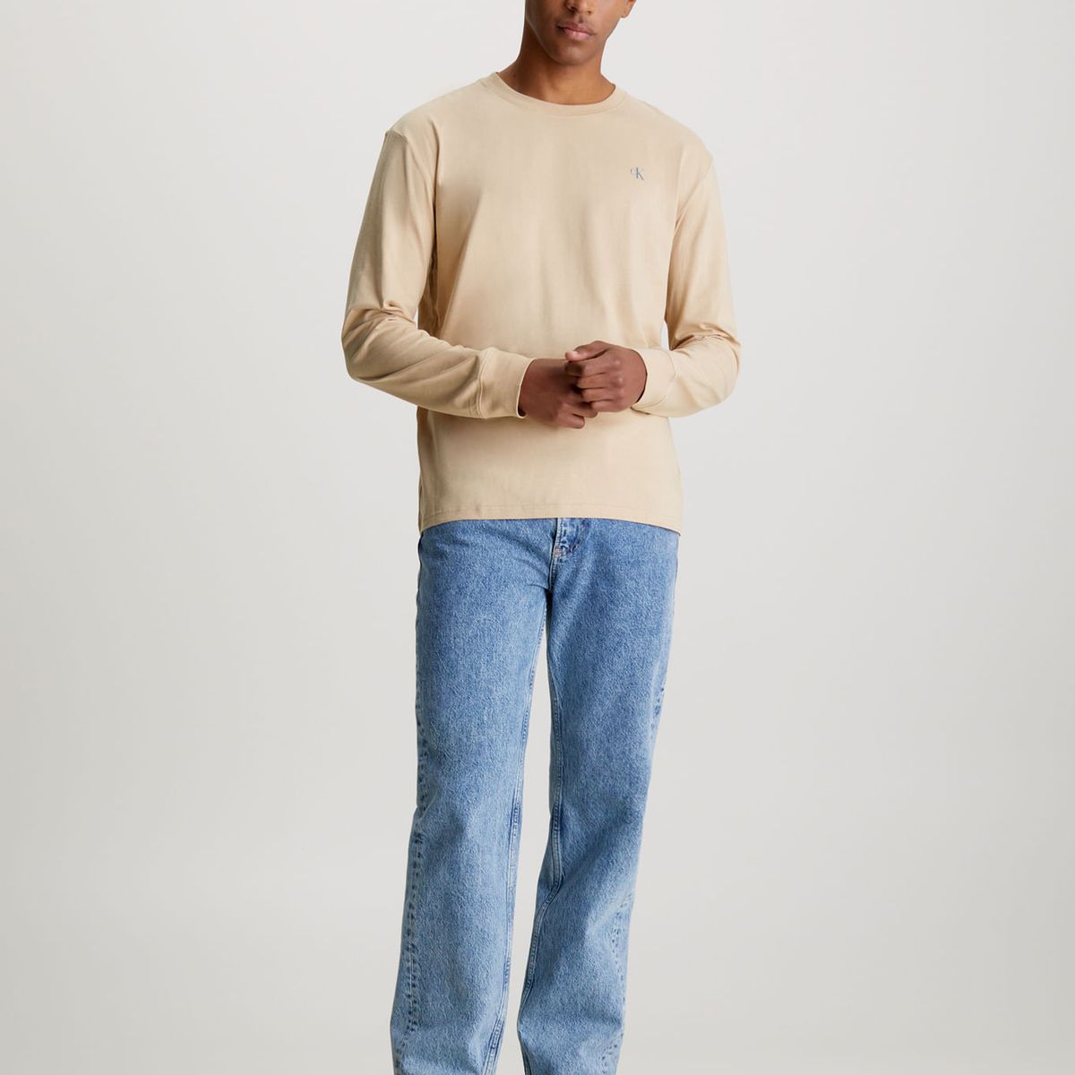 CALVIN KLEIN - CAMISETA INSTITUTIONAL LS GRAPHIC TEE