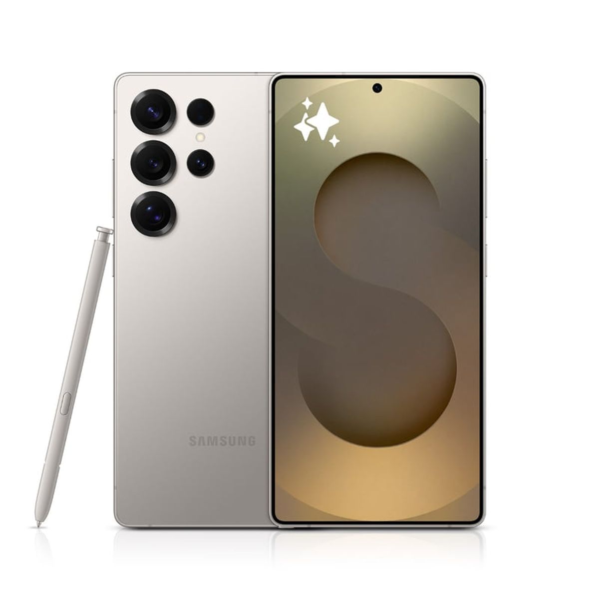 SAMSUNG - SAMSUNG Galaxy S25 Ultra 512GB - Titanium GRAY