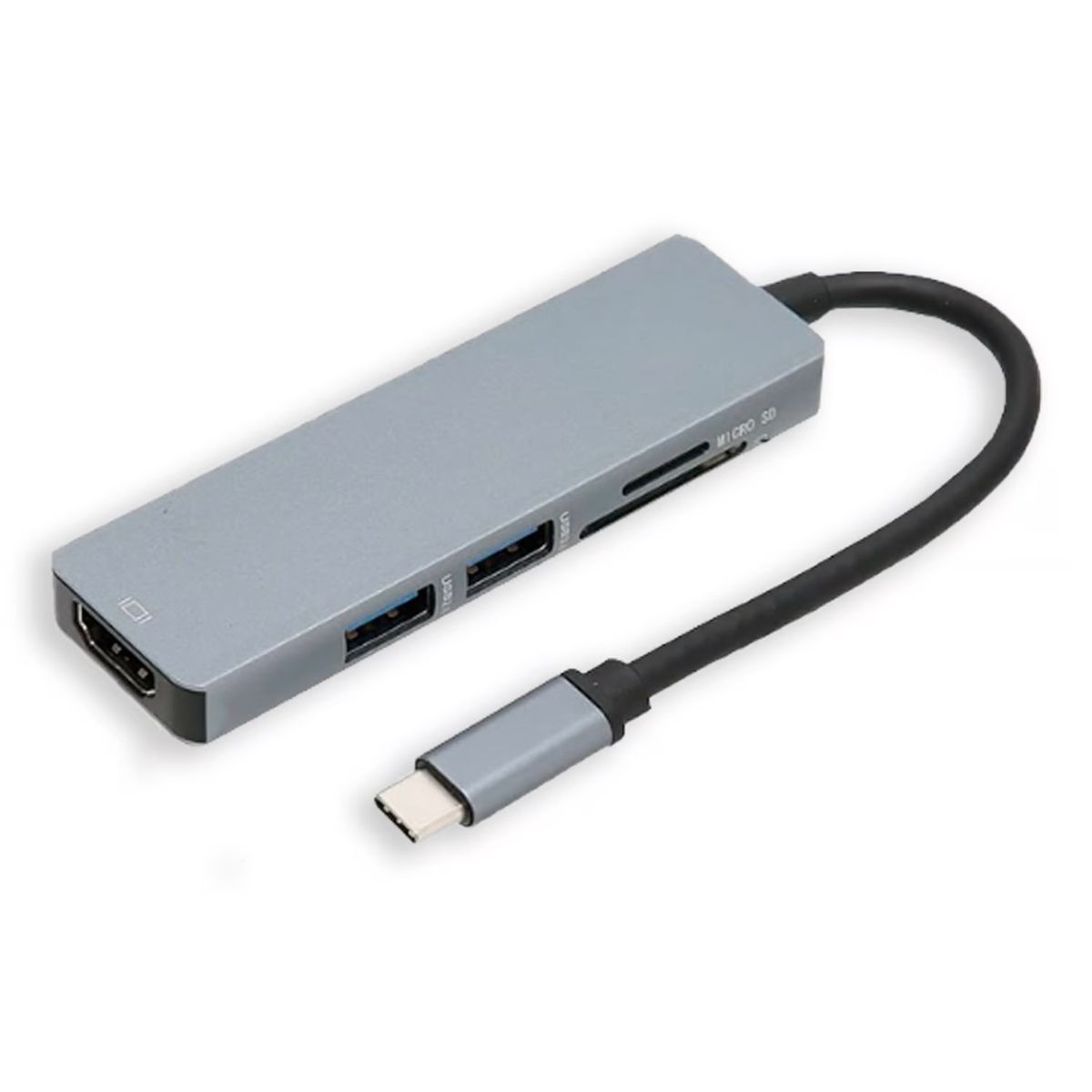 GENERICO - Adaptador Hub Type-c A Hdmi 5 En 1 Aoweixun Orvesion