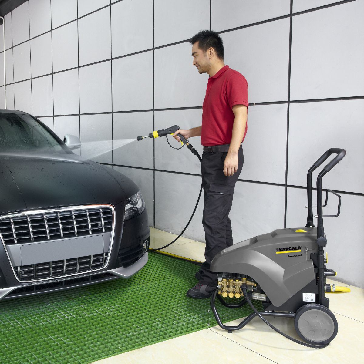 KARCHER - Hidrolavadora de agua fria HD6/15-4 3400W 150Bar Karcher