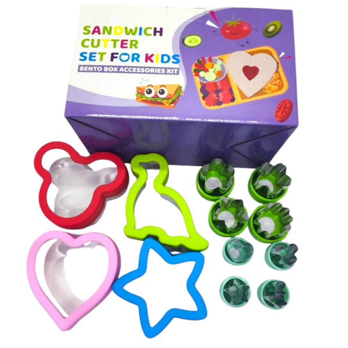 GENERICO - Moldes para lonchera de niños en formas