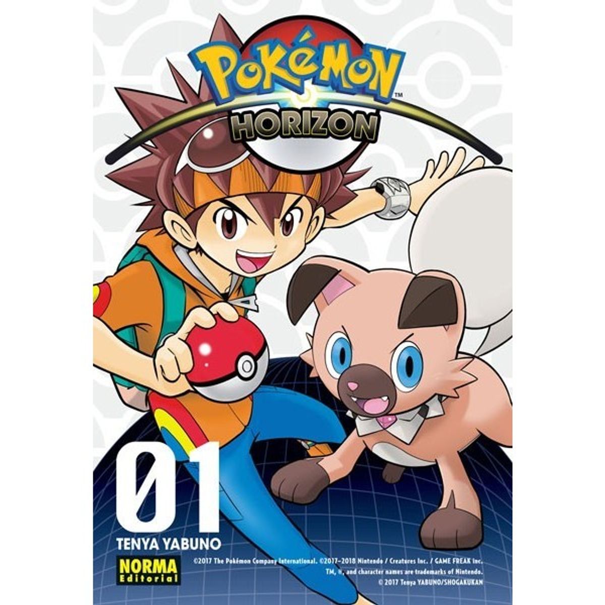 GENERICO - Libro POKEMON HORIZON 01 (REEDICION)
