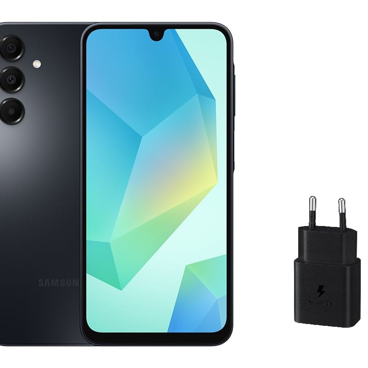 SAMSUNG - Celular Samsung Galaxy A16 256Gb Black + Travel Adapter