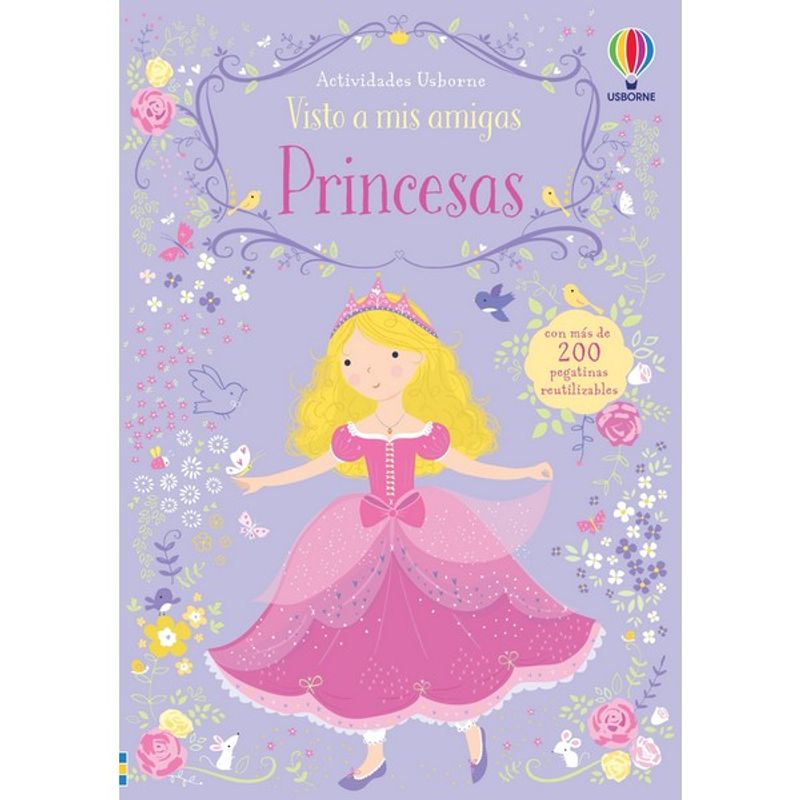 GENERICO - PRINCESAS VISTO A MIS AMIGAS PEGATINAS