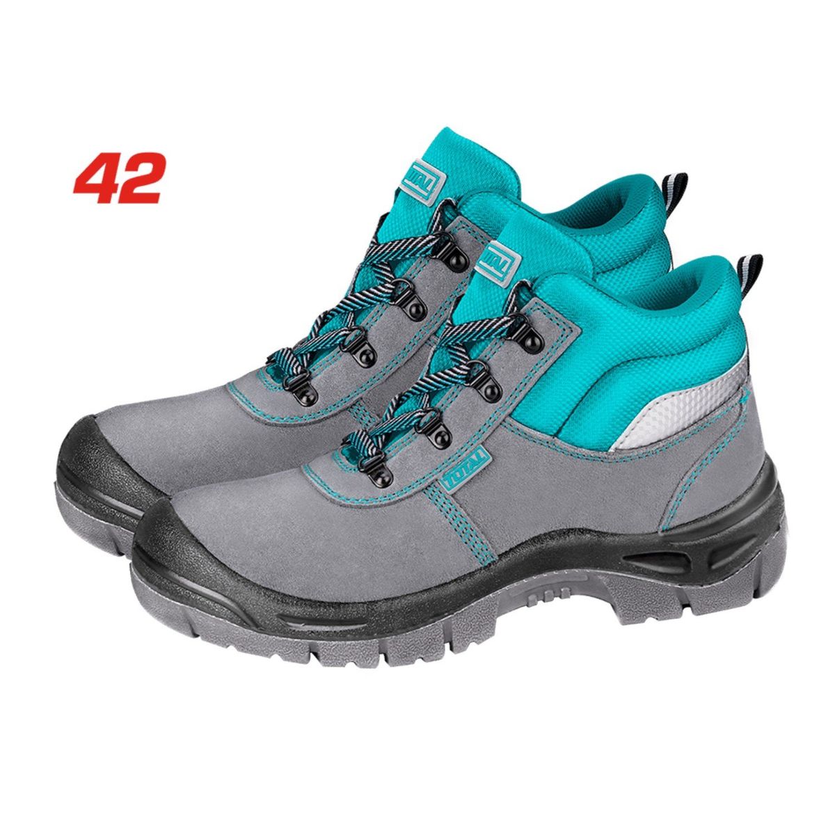 BOTAS DE SEGURIDAD PUNTA ACERO talla 42 Total, marca Total Tools - Foto Principal