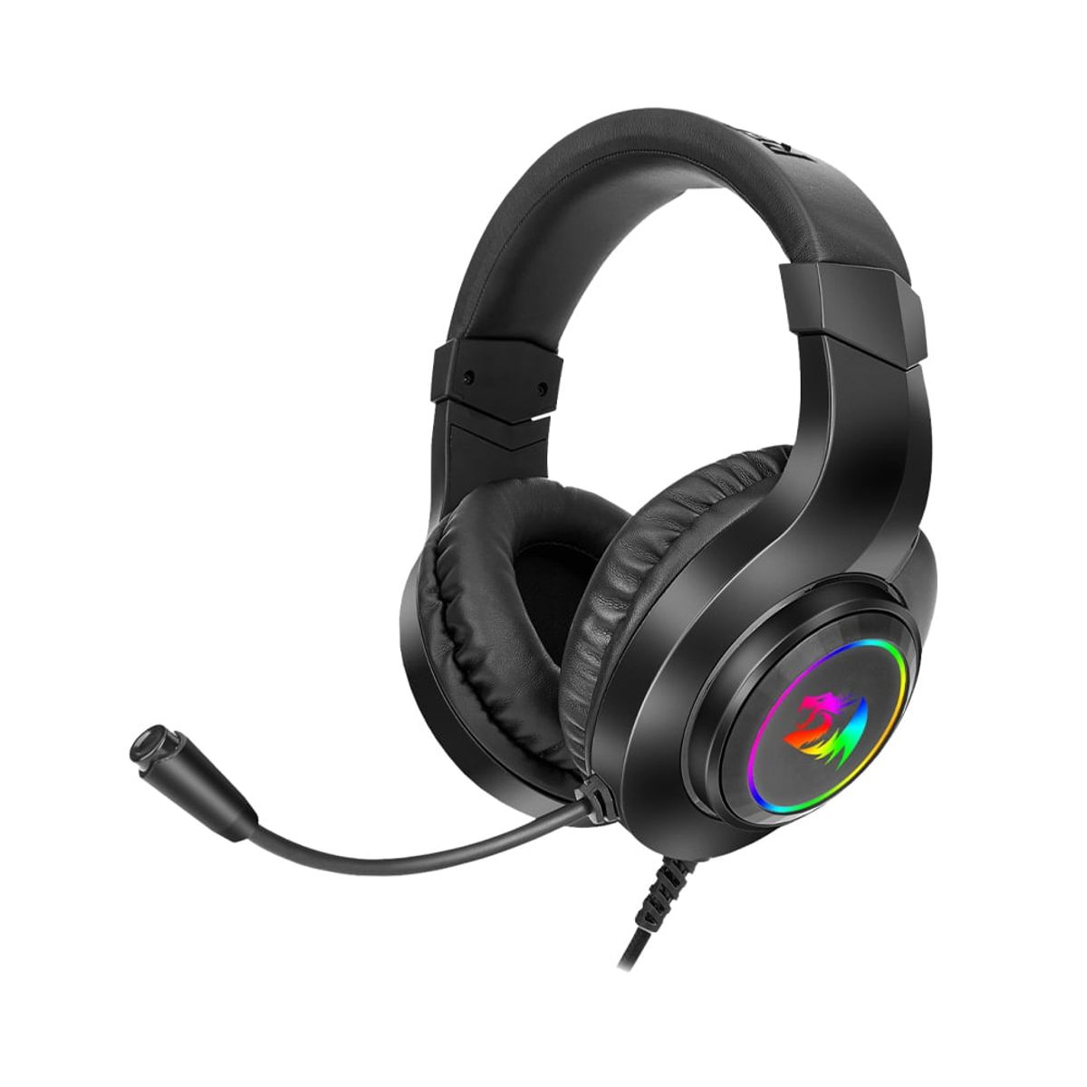 REDRAGON - Audífonos Gamer Redragon H260 Hylas RGB - Black