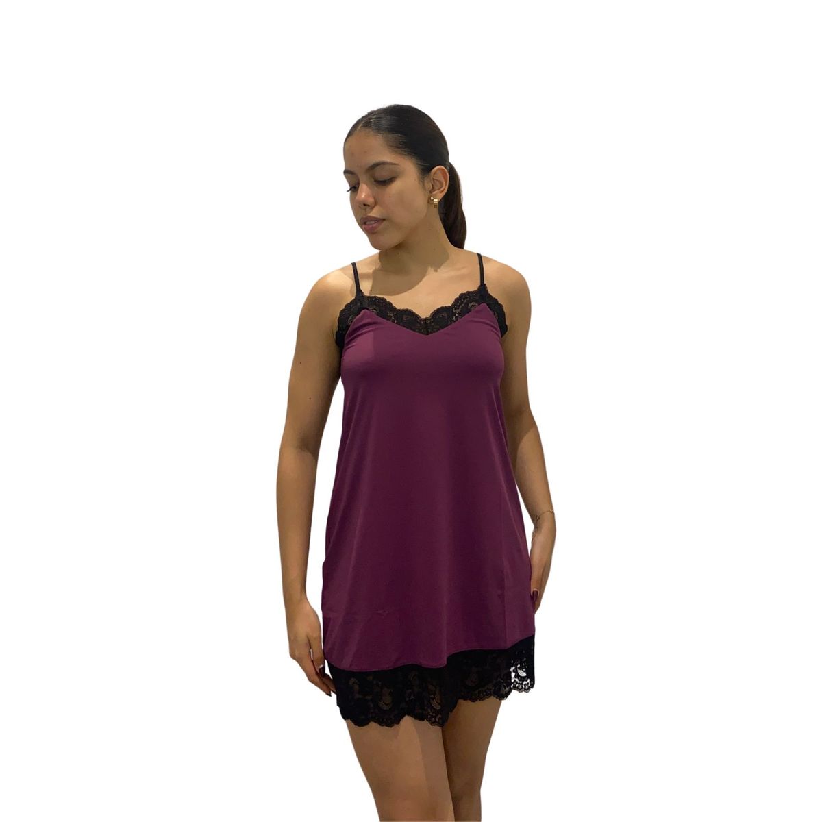 PURPURATTA - VESTIDO AROMA TIRAS REGULABLES